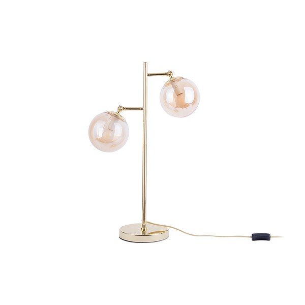 Lampada da tavolo color oro, altezza 64 cm Shimmer - Leitmotiv