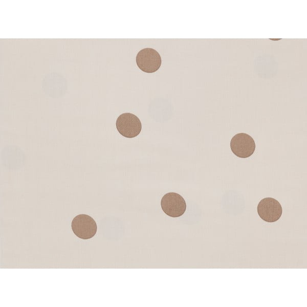 Set copripiumino e federa marrone in raso di cotone per letto singolo 140x200 cm Solaris – Södahl-image-1