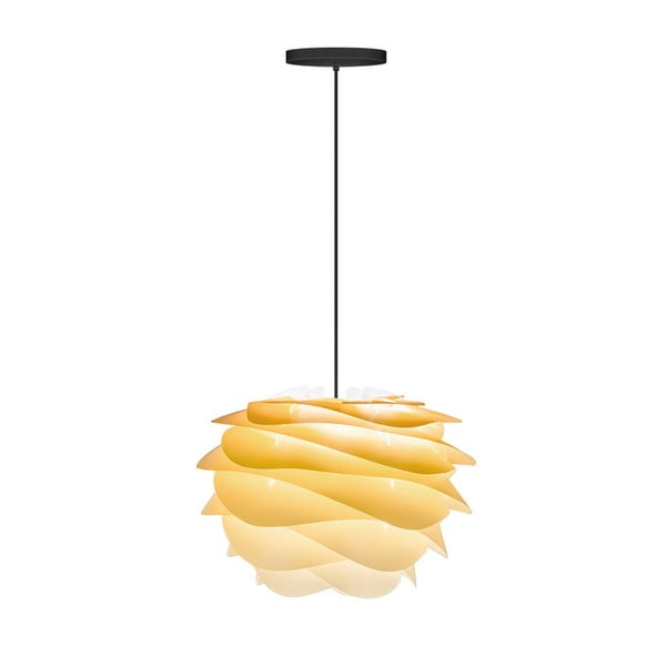 Paralume giallo Carmina, ø 32 cm - UMAGE-image-2