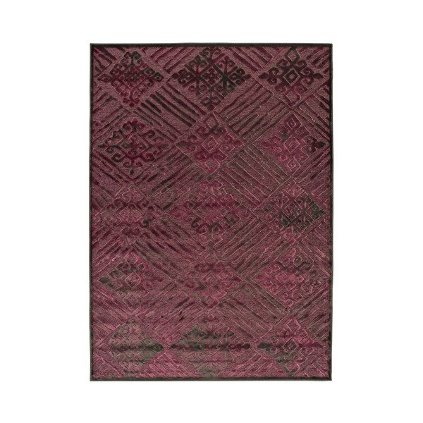 Tappeto Soho bordeaux scuro, 160 x 230 cm - Universal