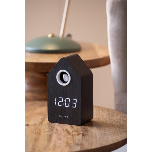 Sveglia digitale Cuckoo LED – Karlsson-image-1