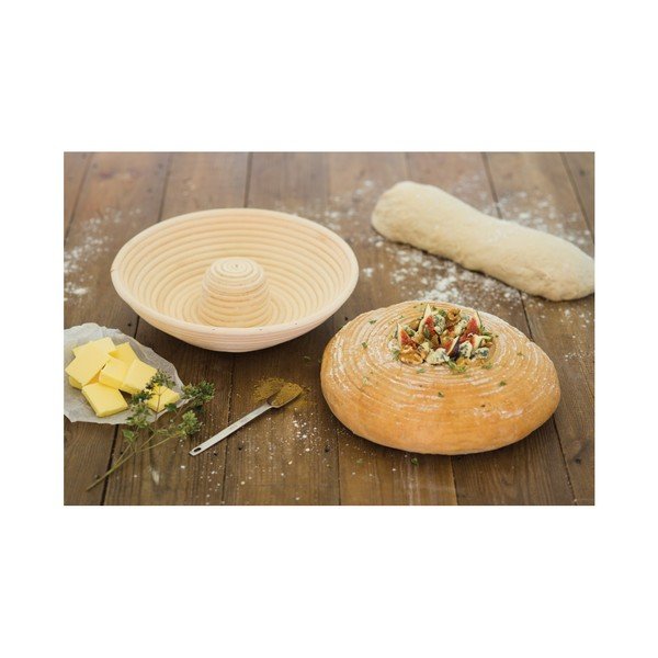 Ratanová ošatka na kynutí chleba s dírou Kitchen Craft Home Made-image-1