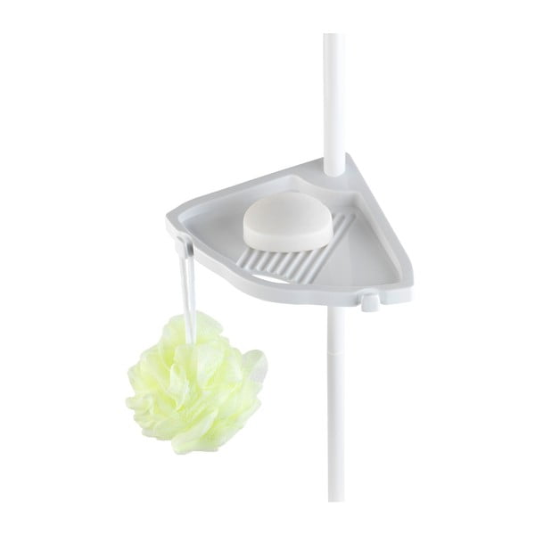 Mensola a muro telescopica bianca per il bagno Easy - Wenko-image-2