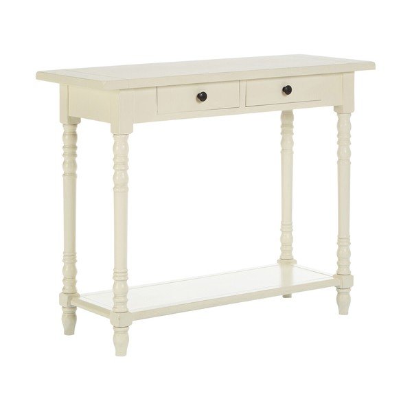 Tavolo consolle avorio in pino massiccio 35x96 cm Heritage – Premier Housewares