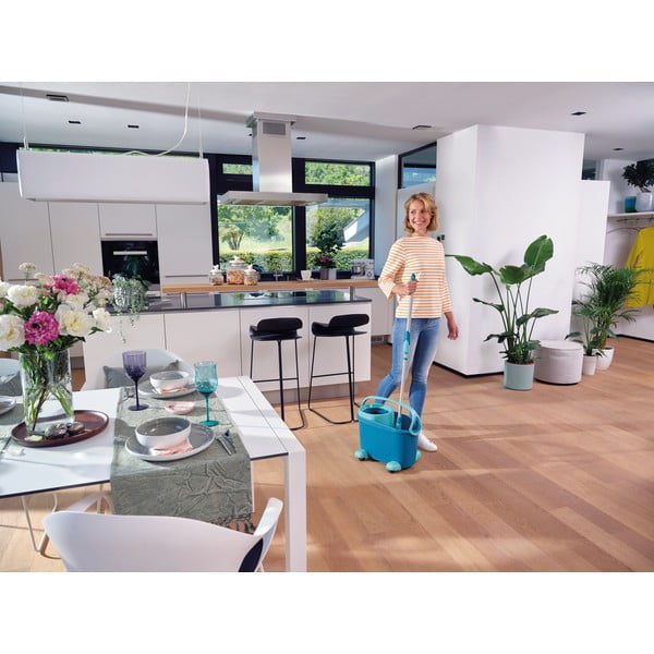 Set di secchi e mop per pavimenti Twist Ergo Mobile M Clean Twist - LEIFHEIT-image-4