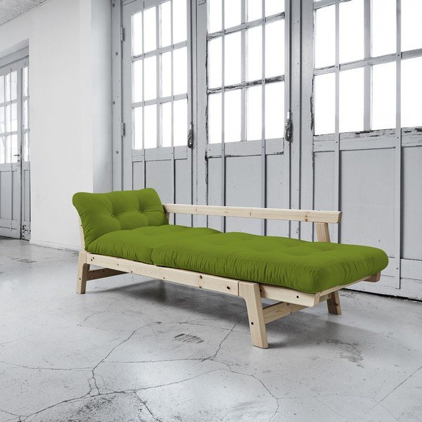 Rozkládací pohovka Karup Step Natural/Lime