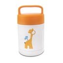 Thermos per bambini arancione e bianco 480 ml Žirafa - Orion