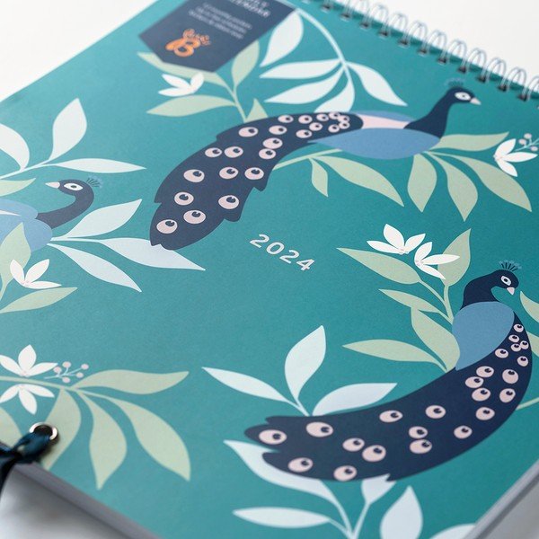 Calendario familiare 13 pagine - Busy B-image-1