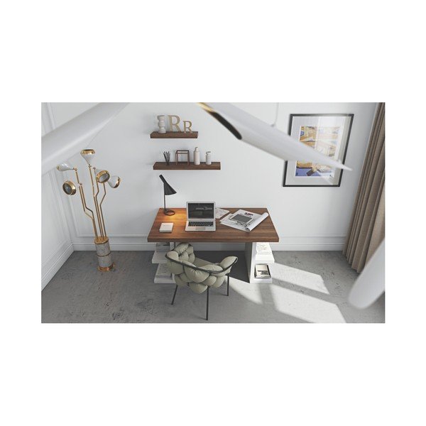Tavolo da lavoro marrone, lunghezza 160 cm Multi - TemaHome-image-3