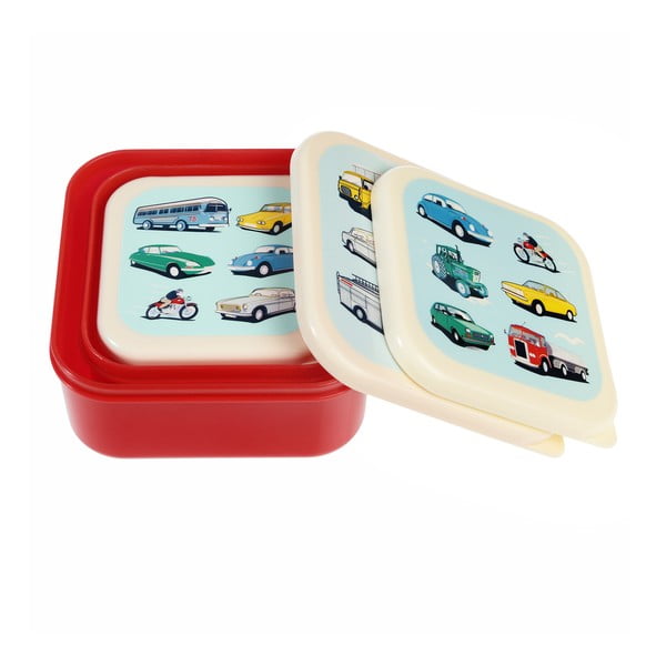 Scatola per bambini 3 pezzi Road Trip - Rex London-image-2