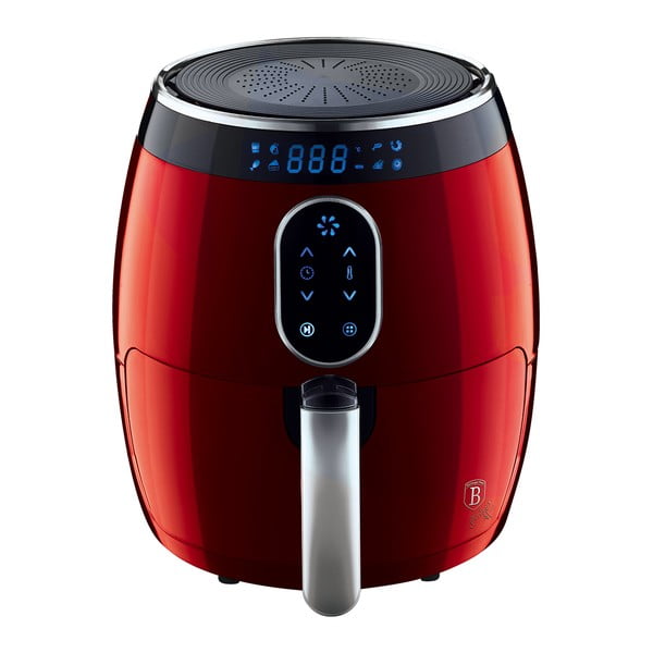 Friggitrice ad aria rossa Burgundy Metallic Line - BerlingerHaus
