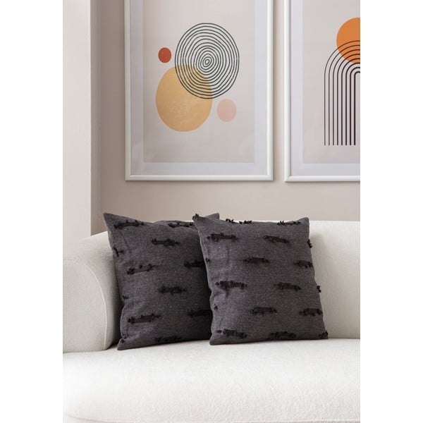 Federe decorative in set 2 pz 43x43 cm Tuffet – Mioli Decor-image-2