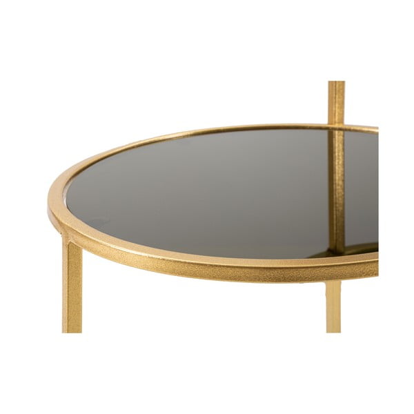 Tavolino rotondo in oro 40x50 cm - Mauro Ferretti-image-4