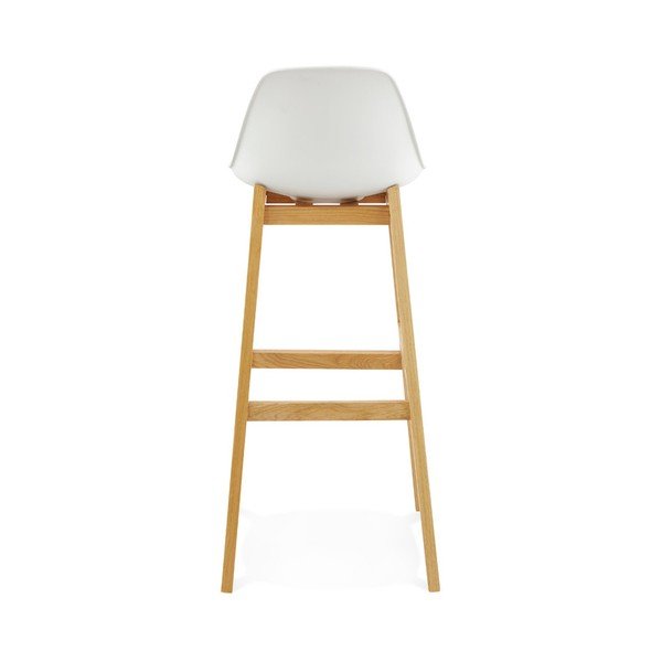 Set di 2 sedie da bar bianche Design Elody - Kokoon-image-3