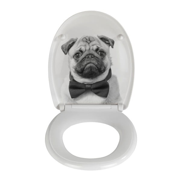 Sedile per wc con chiusura facilitata Pugy, 45 x 38 cm - Wenko-image-2