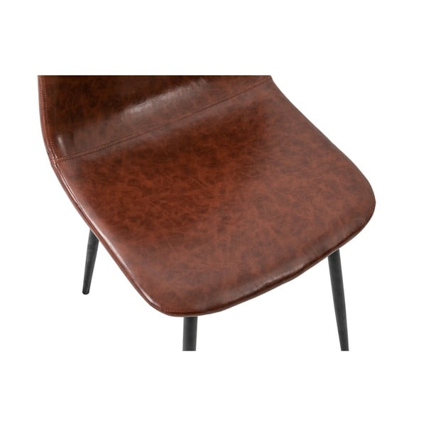 Set di 2 sedie da pranzo marroni Lissy - Bonami Essentials-image-3