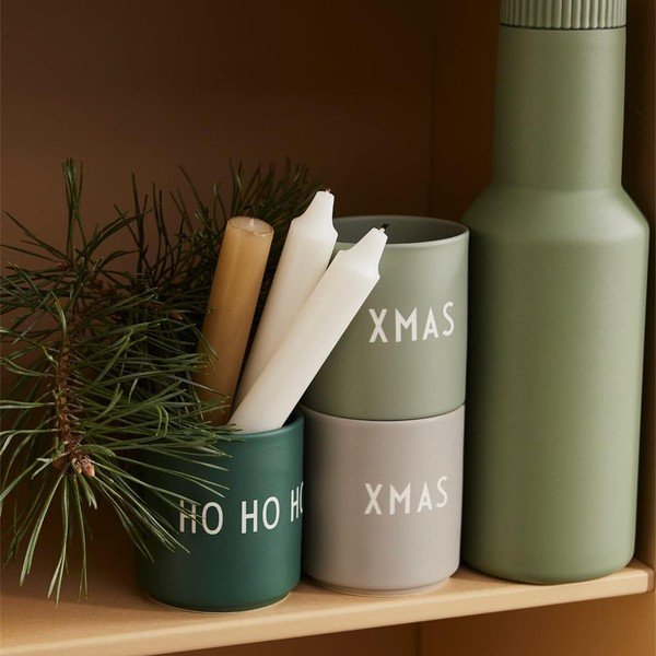 Tazza in finta porcellana verde, 0,25 l Favourite - Design Letters-image-1