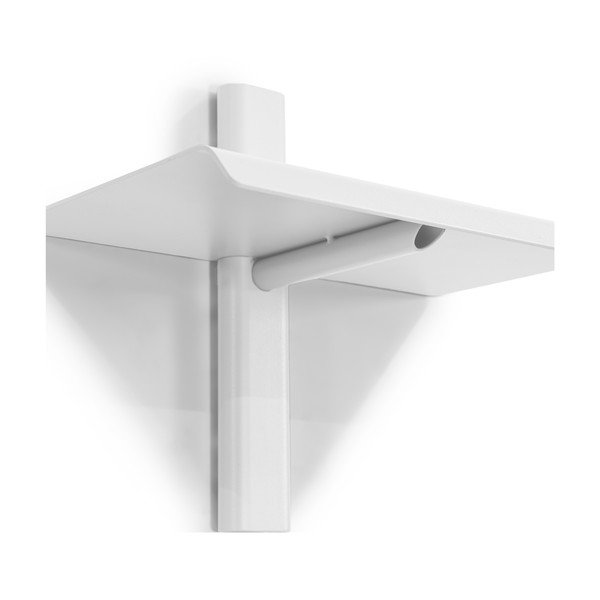 Mensola bianca in metallo 28 cm Hola – Spinder Design-image-2