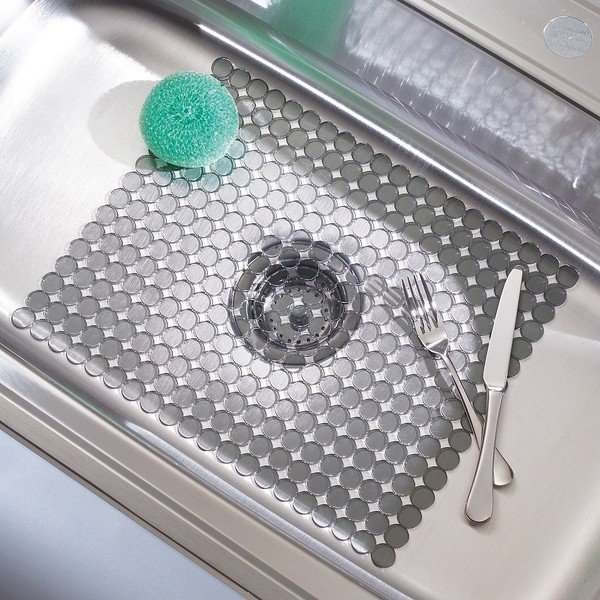 Tappetino antiscivolo per lavabo , 30,5 x 40,5 cm Orbz - iDesign-image-2