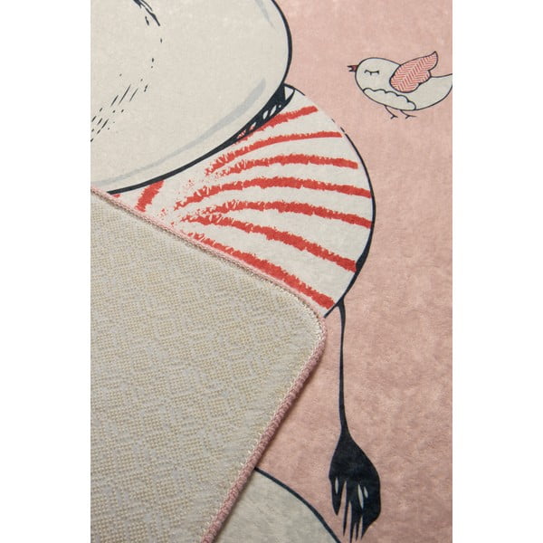 Tappeto antiscivolo per bambini Elephant, 100 x 160 cm Lovely - Conceptum Hypnose-image-1