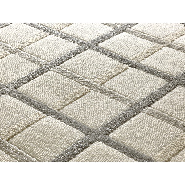 Tappeto grigio e crema 160x230 cm Karisma - Universal-image-2