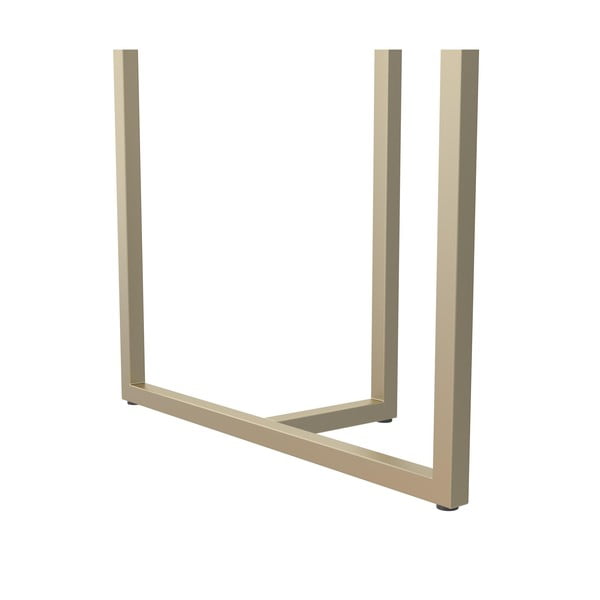 Tavolo da pranzo con effetto marmo 90x160 cm Astor – CosmoLiving by Cosmopolitan-image-3