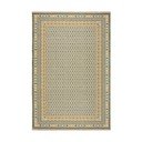 Tappeto verde in misto iuta 200x290 cm Mara Jute Border – Flair Rugs