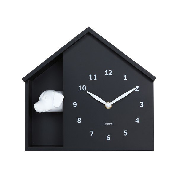 Orologio da parete Peeking Doggy – Karlsson