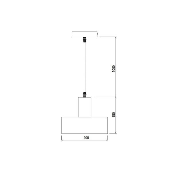 Lampada a sospensione color rame con paralume in metallo ø 30 cm Selvia II - GTV-image-1
