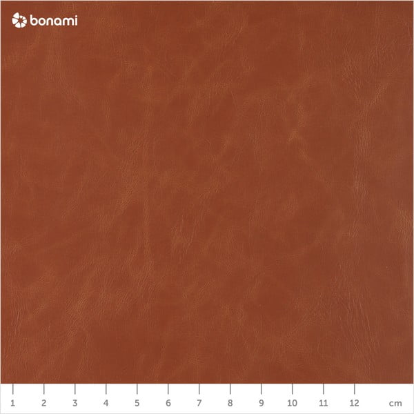 Poltrona in similpelle marrone con gambe nere Cazar - Actona-image-4