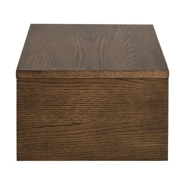 Comodino colore naturale scuro con effetto rovere Monfort – Actona-image-4