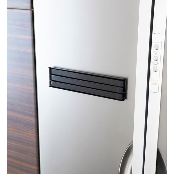 Porta asciugamani magnetico inclinabile nero Tower - YAMAZAKI-image-2