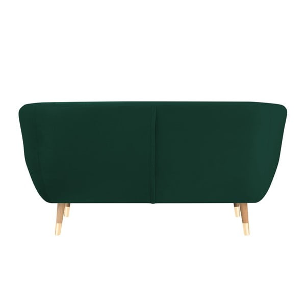 Divano a due posti verde scuro Amelie - Mazzini Sofas-image-4