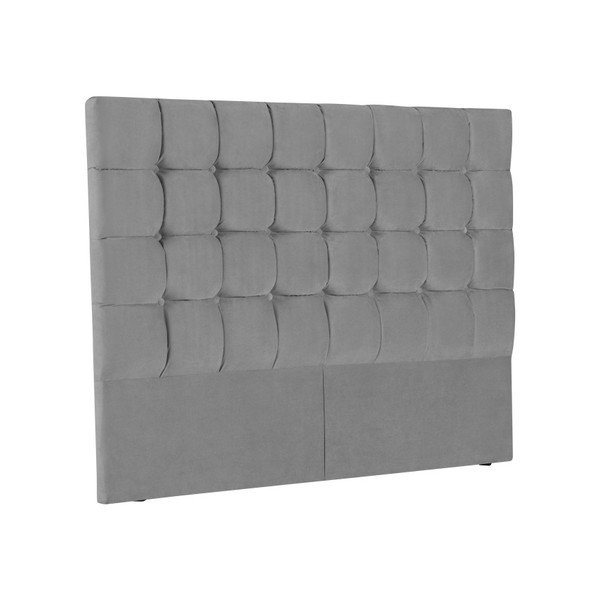 Šedé čelo postele Kooko Home Hasso, 120 x 160 cm-image-1