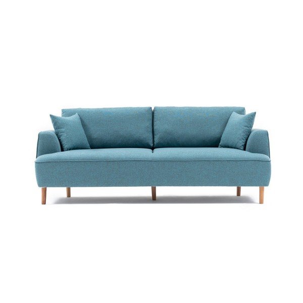 Divano a tre posti blu turchese Felix - Balcab Home