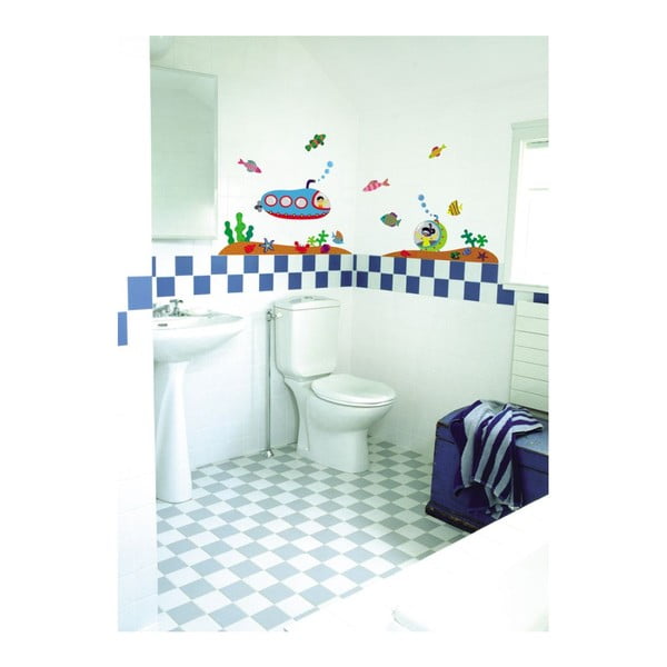 Adesivo murale Submarine Childs - Ambiance-image-3
