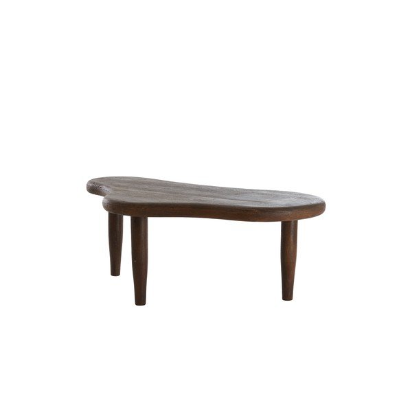 Tavolino da salotto colore naturale scuro in mango massiccio 64x102 cm Canzo – Light & Living-image-3