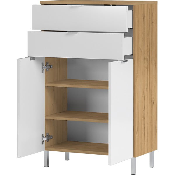 Mobile bagno alto bianco 60x97 cm Mauresa - Germania-image-3