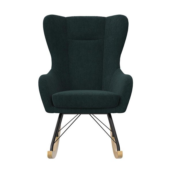Sedia a dondolo blu scuro Harper - Novogratz-image-2