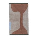 Tappeto lavabile in cotone color mattone e beige 50x80 cm Figura - Mette Ditmer Denmark