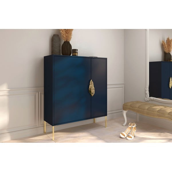 Scarpiera blu scuro Merlin - Skandica-image-1