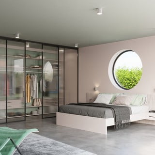 Lampada da soffitto grigia con paralume in metallo Vulco - Nice Lamps