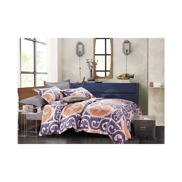 Biancheria da letto singola in cotone Marocco, 135 x 200 cm - DecoKing-image-1