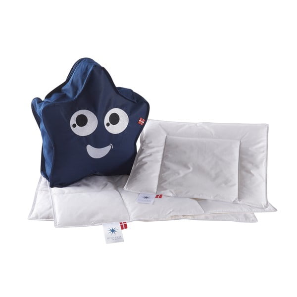 Cuscino con imbottitura in piume 40x45 cm Capella Baby – Universe of Sleeping-image-1