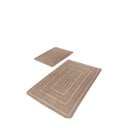 Tappetini da bagno marroni in set da 2 pezzi 60x100 cm - Mila Home