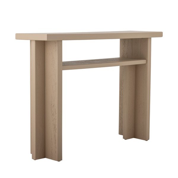 Tavolo consolle di colore naturale in abete massiccio 32x110 cm Cupa – Bloomingville-image-2