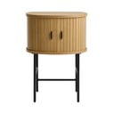 Comodino di colore naturale Nola – Unique Furniture