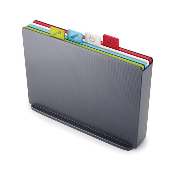 Set di supporti grigio scuro con 4 tavole , 34,6 x 27,3 cm Index - Joseph Joseph
