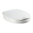 Sedile per wc leggermente rialzato con chiusura facilitata per anziani , 43,5 x 37 cm Secura - Wenko