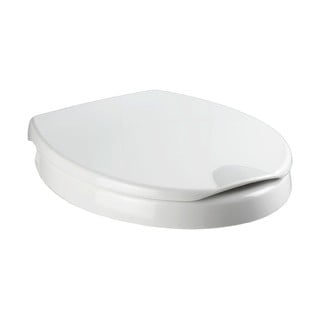 Sedile per wc leggermente rialzato con chiusura facilitata per anziani , 43,5 x 37 cm Secura - Wenko